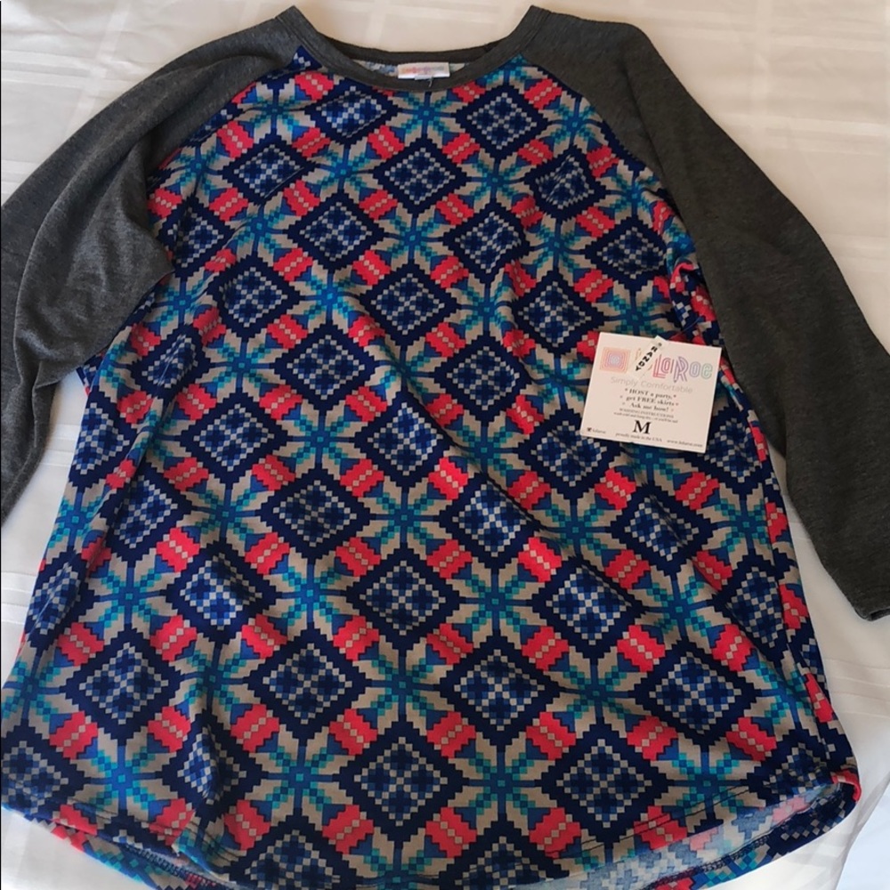 Lularoe baseball tee
